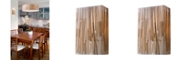 ELK Lighting Modern Organics-2-Light Sconce in Bamboo Stem Material in Polished Chrome